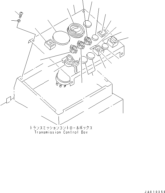 Маркировочная табличка 235-53-41270 KOMATSU