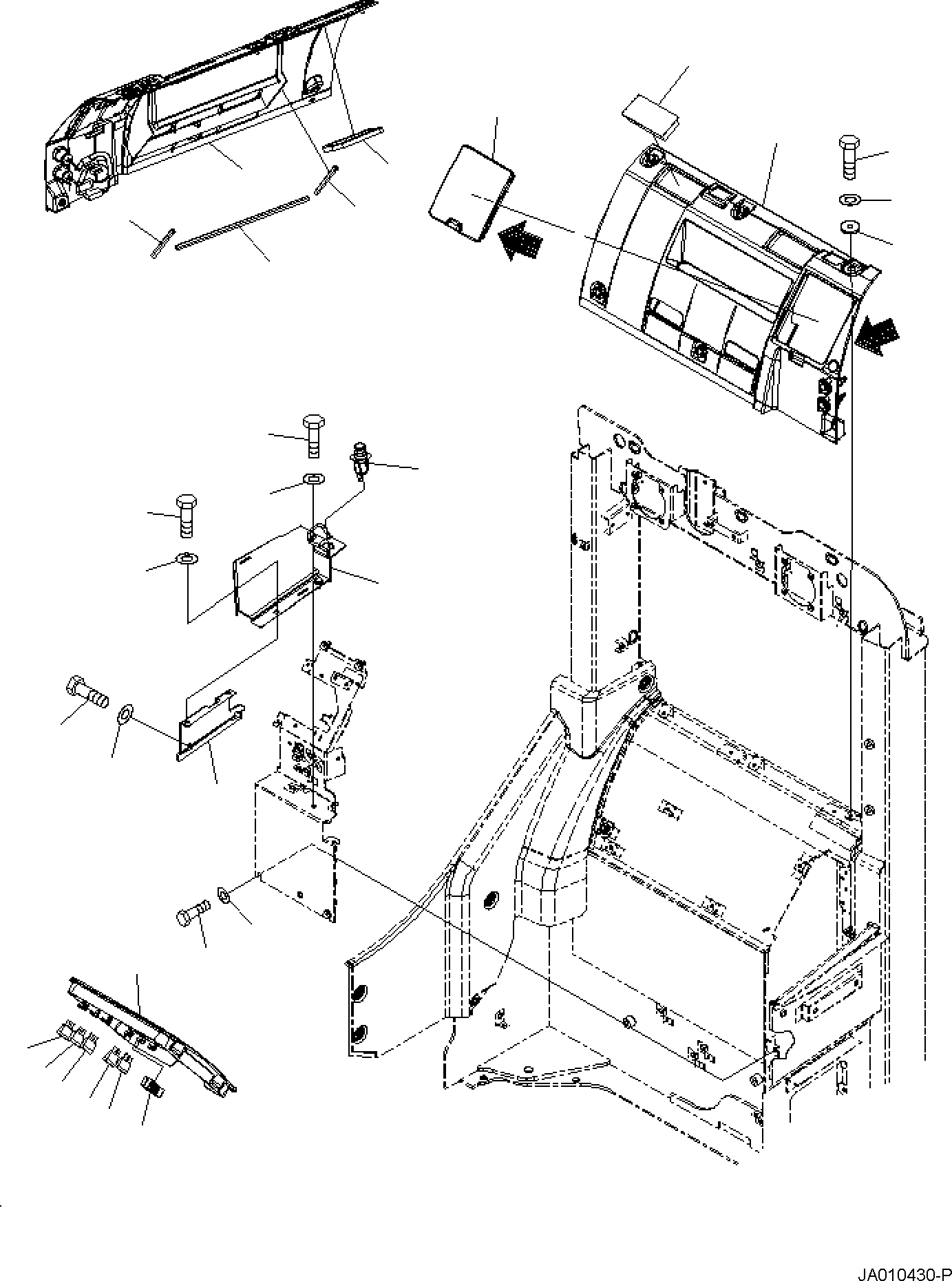 Пластина 22B-979-3751 KOMATSU