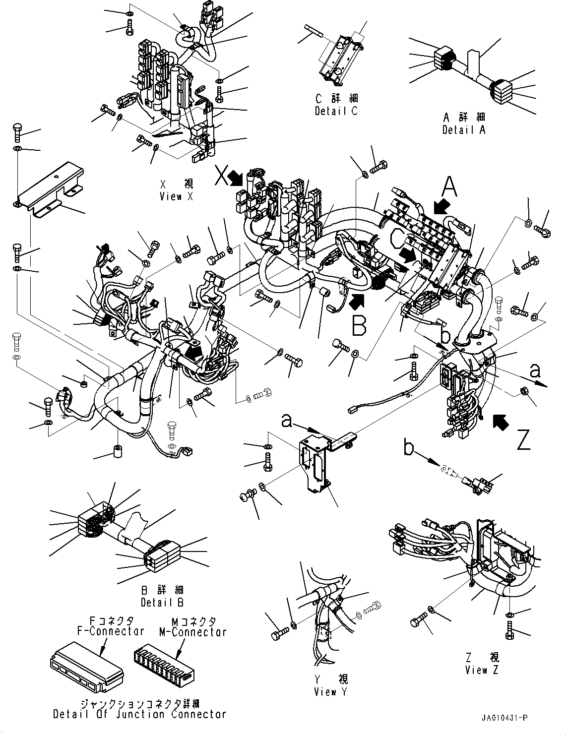 Жгут проводов 425-06-45210 KOMATSU