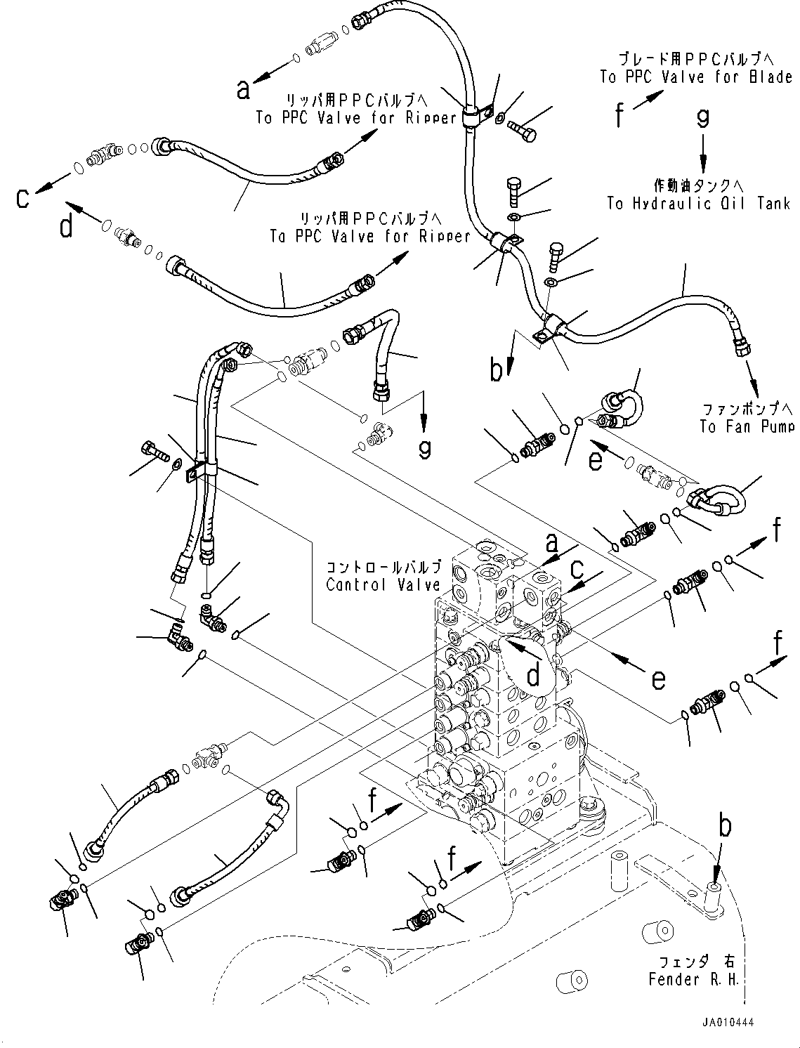 Шланг 14X-62-55920 KOMATSU