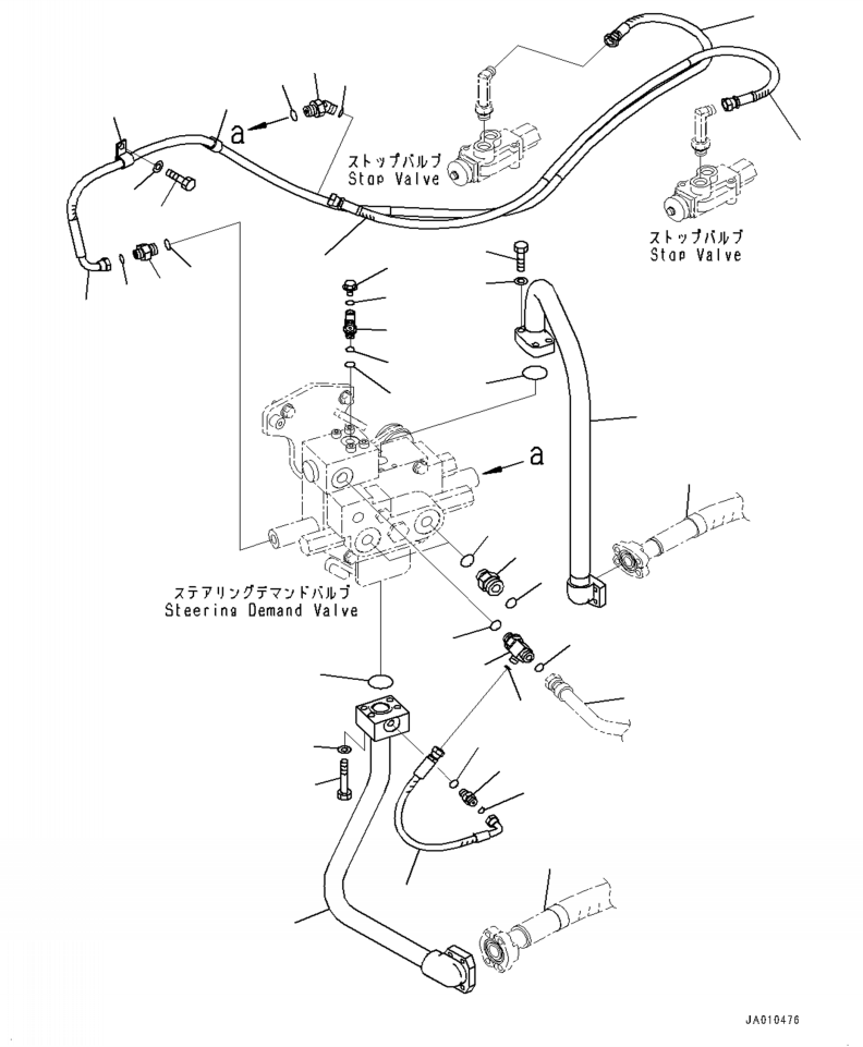 Шланг 421-62-51190 KOMATSU
