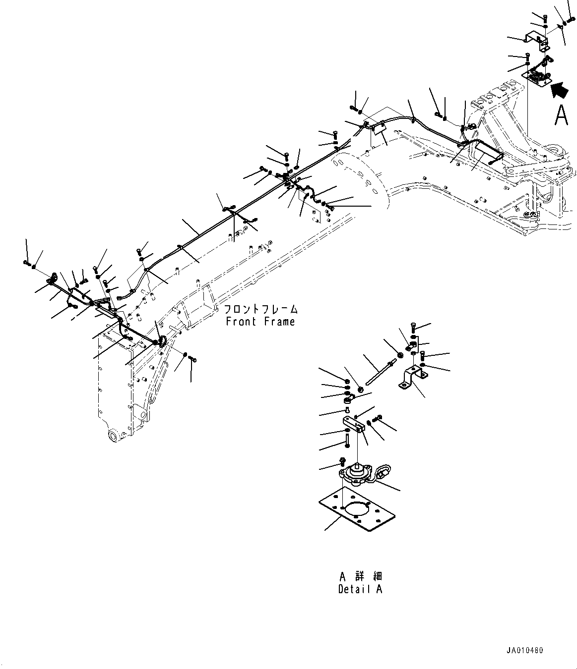 Жгут проводов 23A-06-71281 KOMATSU