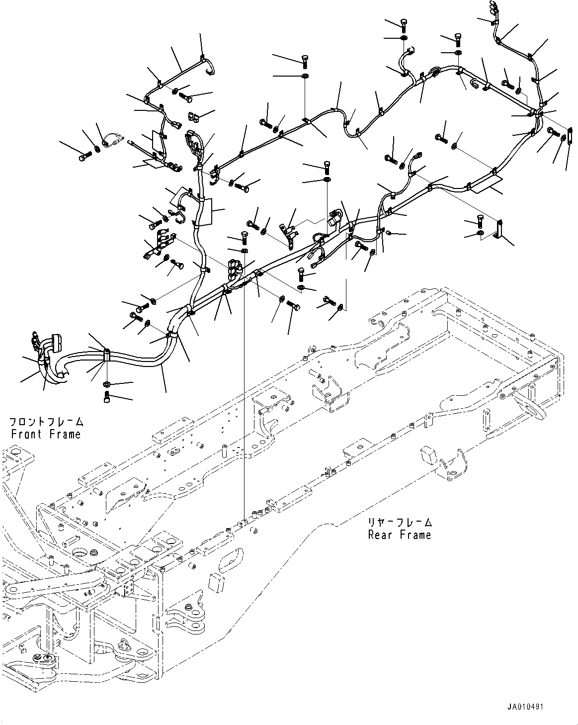 Жгут проводов 23B-06-71150 KOMATSU