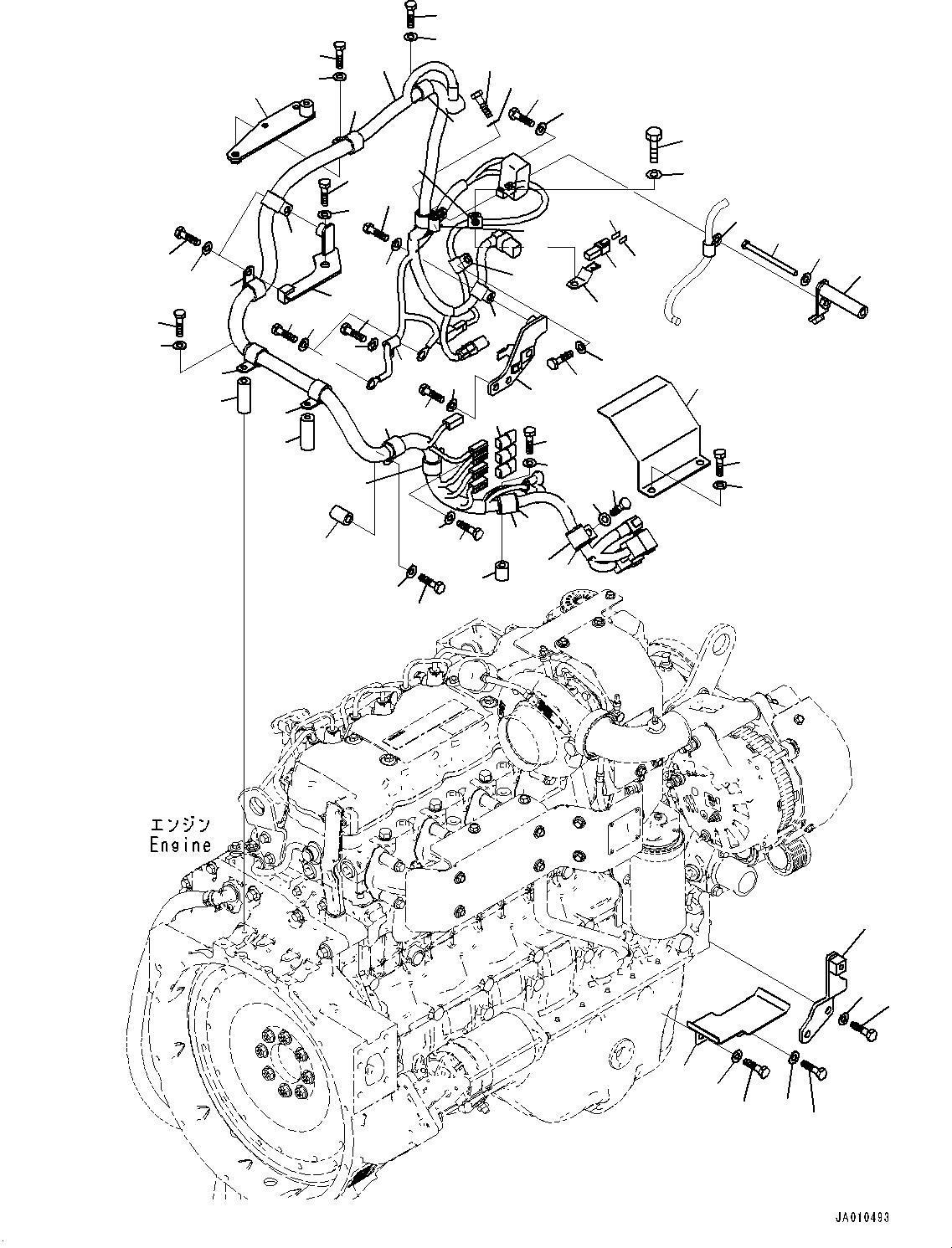 Жгут проводов 23B-06-71230 KOMATSU
