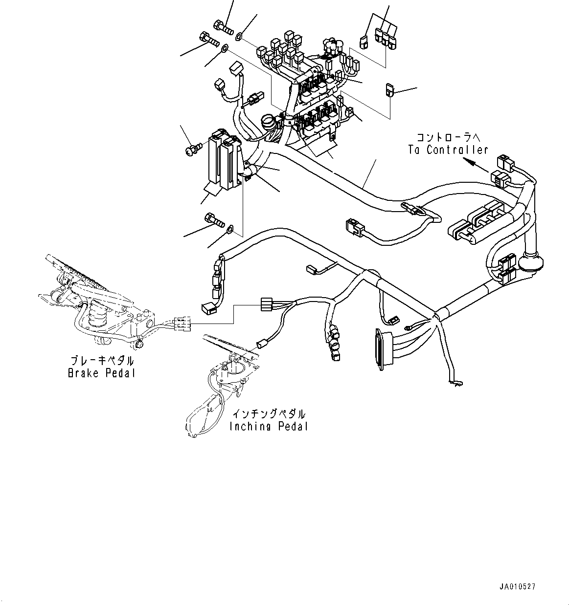 Жгут проводов 23B-06-75171 KOMATSU