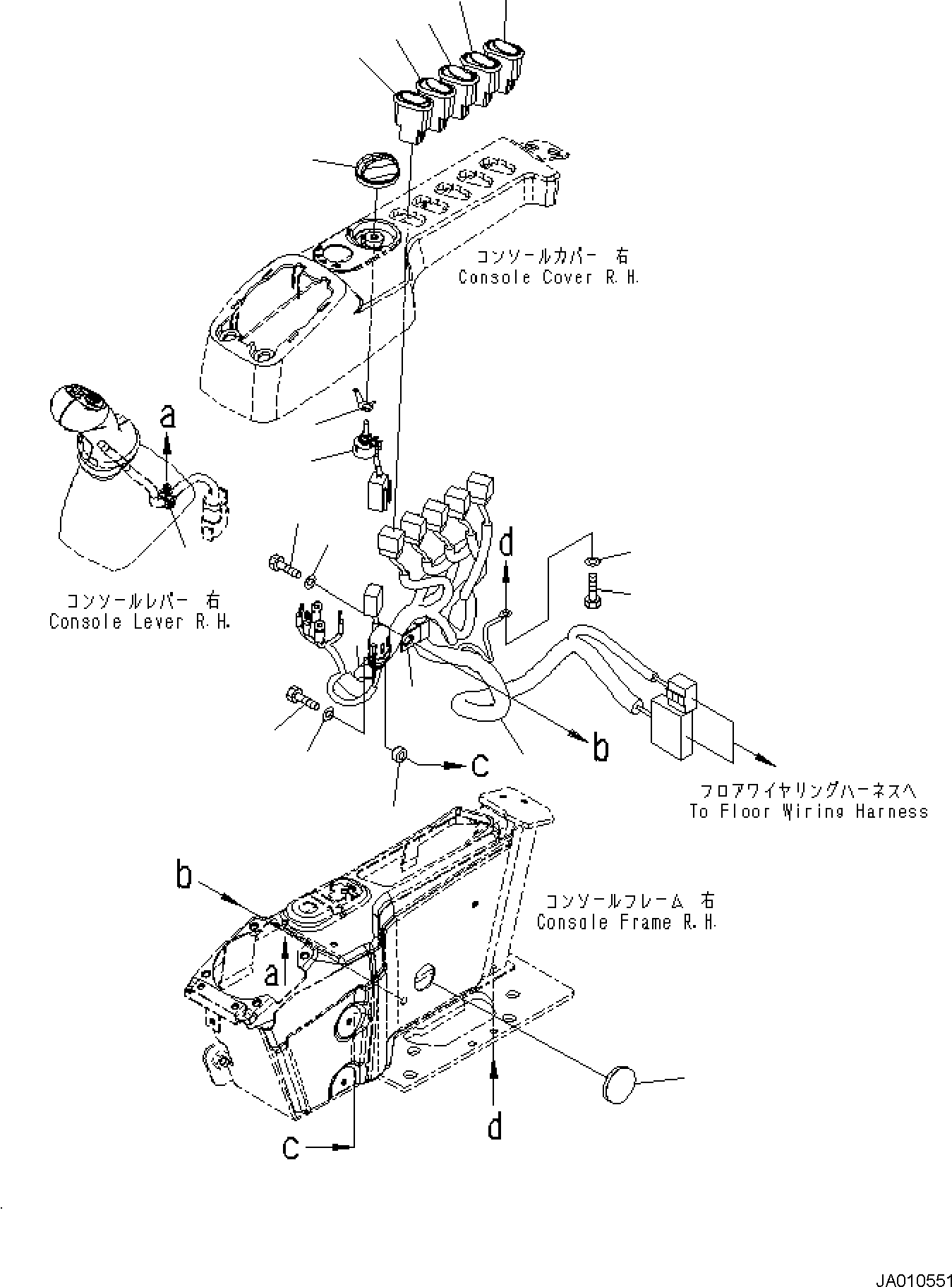 Жгут проводов 22B-06-31341 KOMATSU