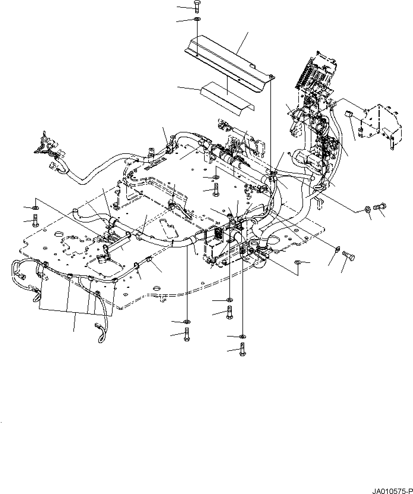 Кронштейн 22B-06-31371 KOMATSU