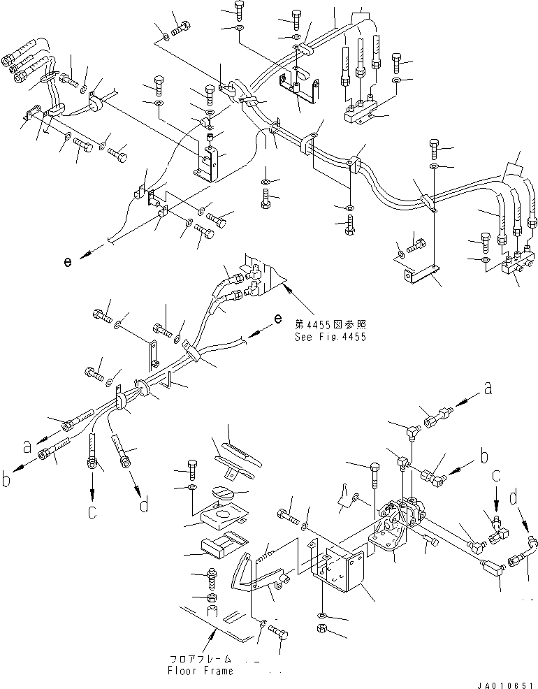 Шланг 235-44-46321 KOMATSU