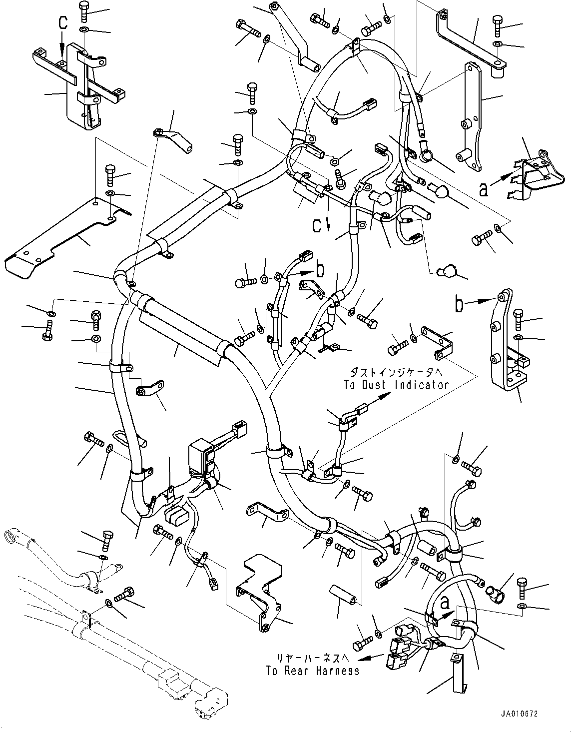 Жгут проводов 425-06-42142 KOMATSU