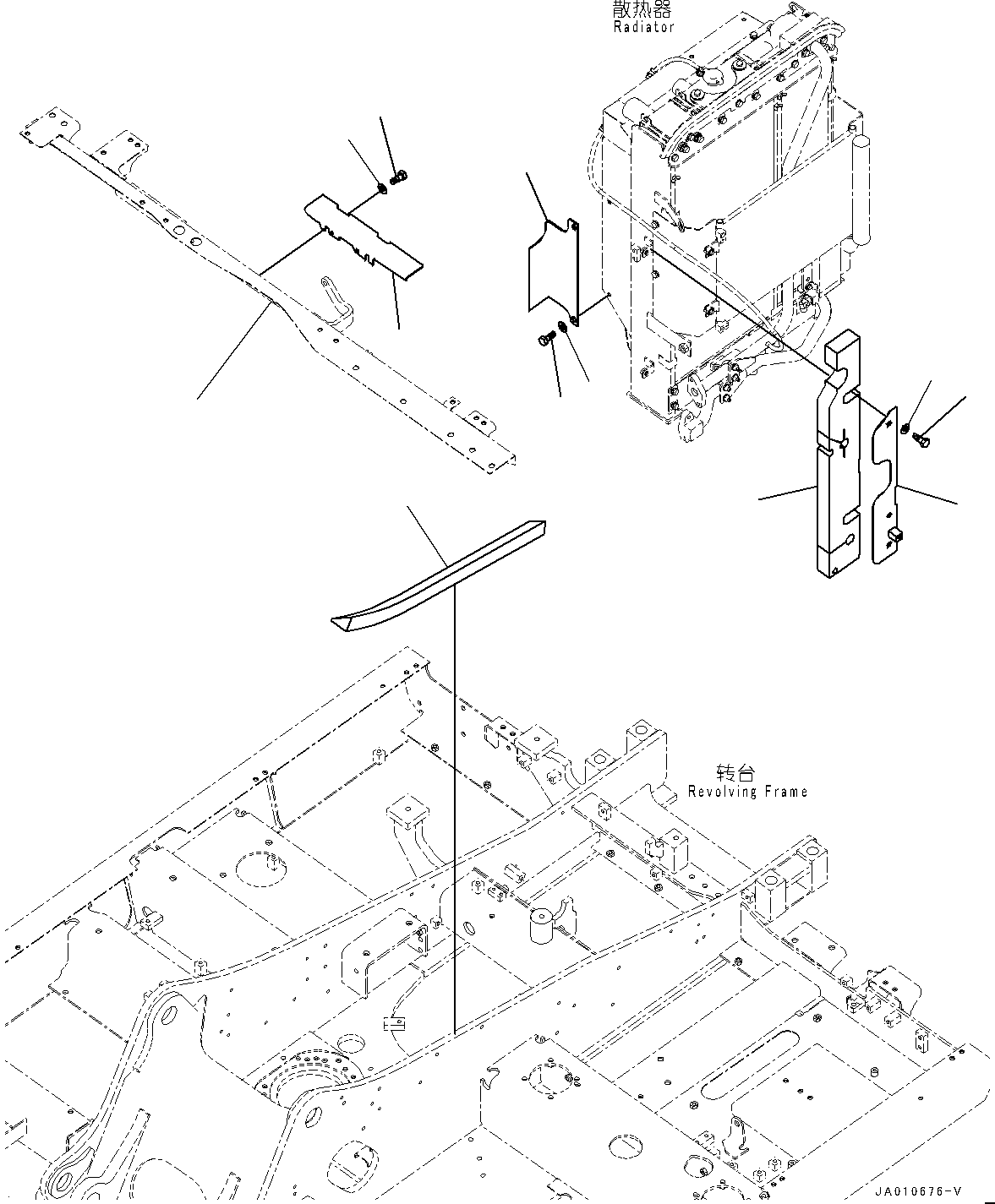 Пластина 203-54-17191 KOMATSU