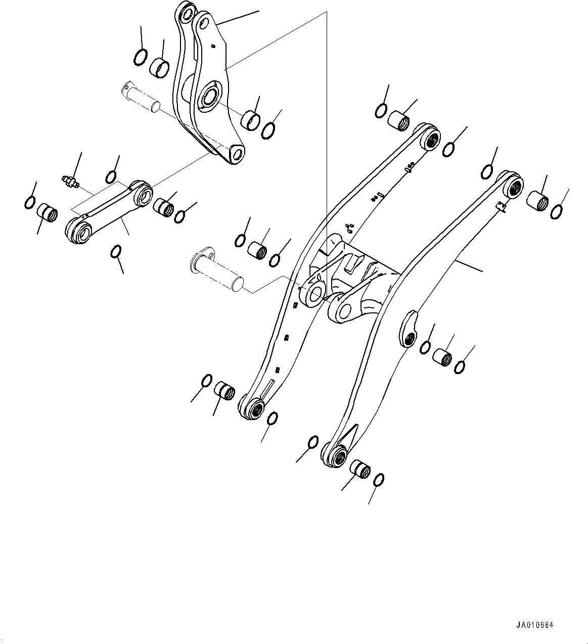 Boom Assembly 425-S95-7100 KOMATSU