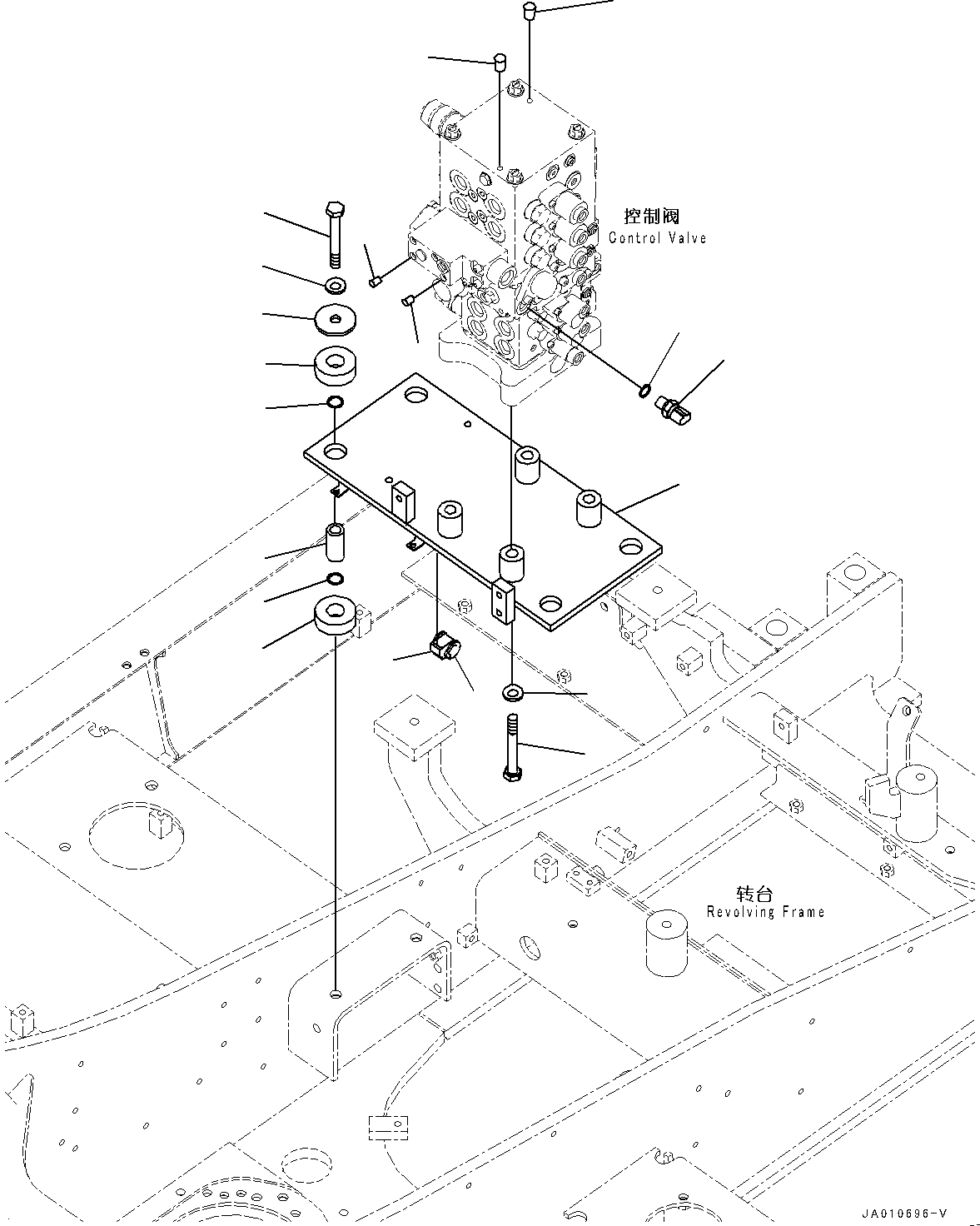 Кронштейн 203-62-17511 KOMATSU