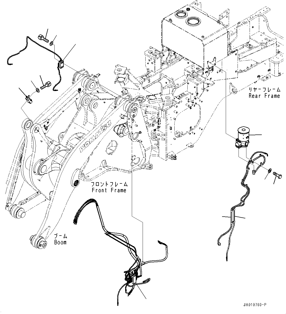 Feeder Assembly, Front 425-S95-7922 KOMATSU