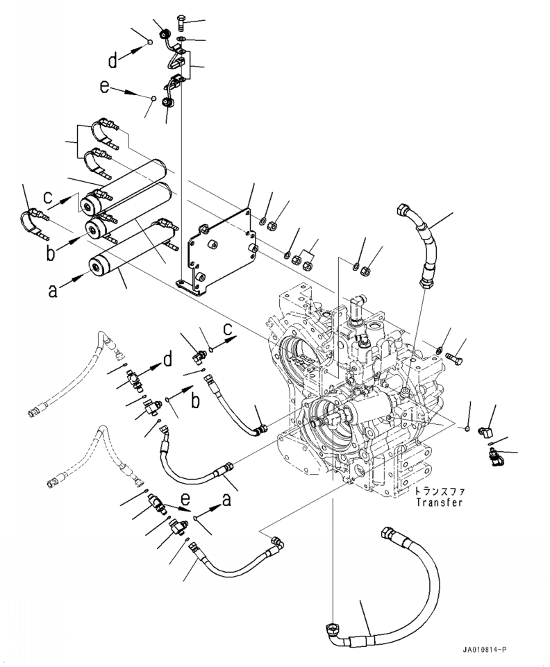 Шланг 419-43-57720 KOMATSU