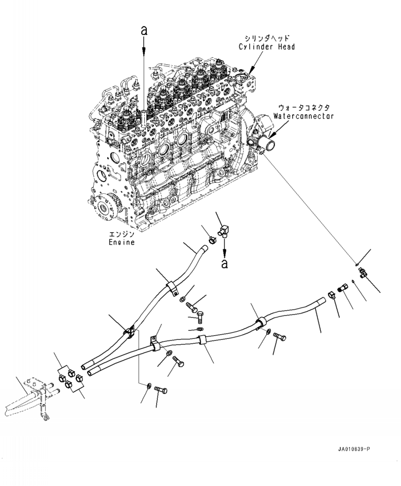 Шланг 419-07-51110 KOMATSU