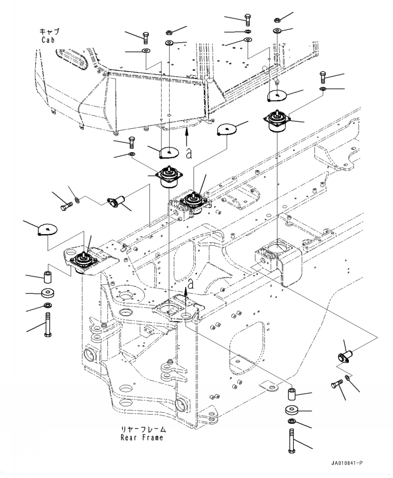 Упорное кольцо 419-926-5871 KOMATSU