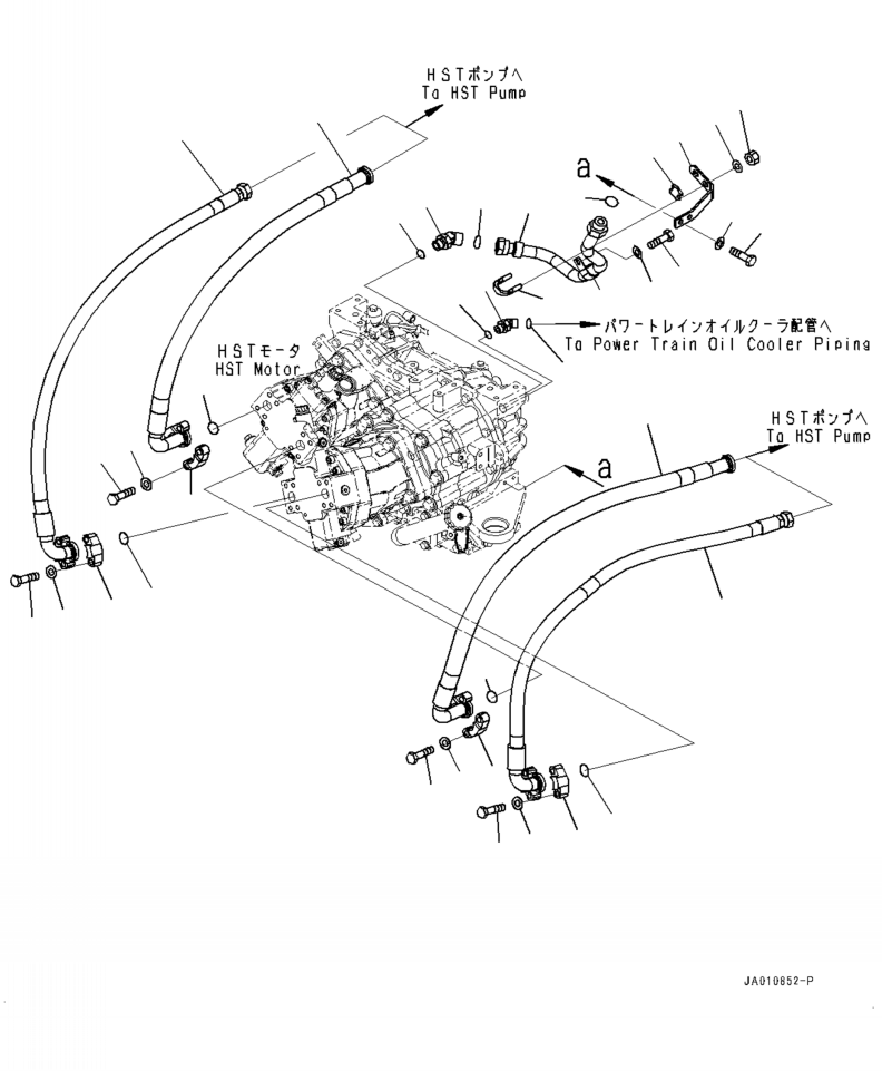 Шланг 419-18-52120 KOMATSU