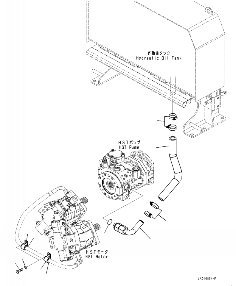 Шланг 419-18-51460 KOMATSU