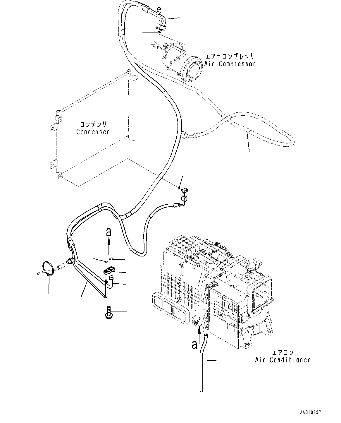 HOSE(REFER TO PAGE 274) (203-979-1741) KOMATSU