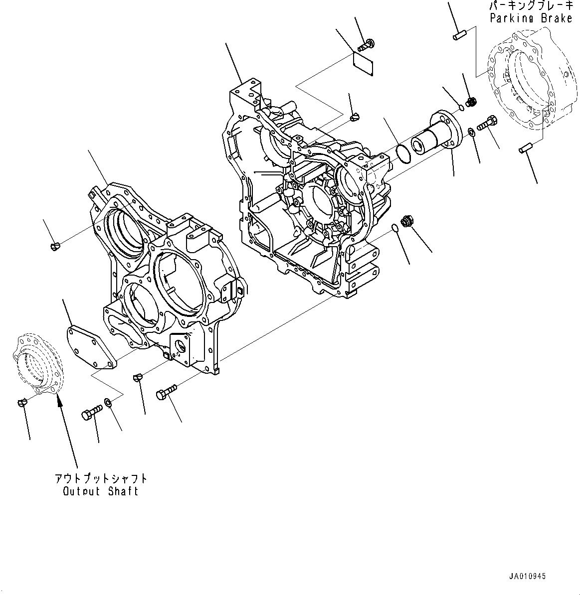TRANSFER ASSEMBLY 419-17-50002 KOMATSU