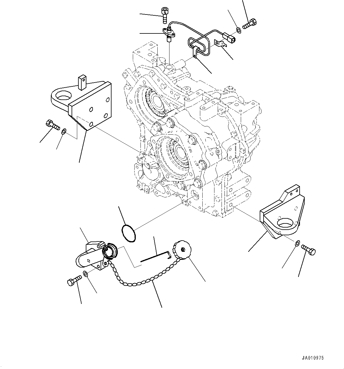 Указатель 419-18-52240 KOMATSU
