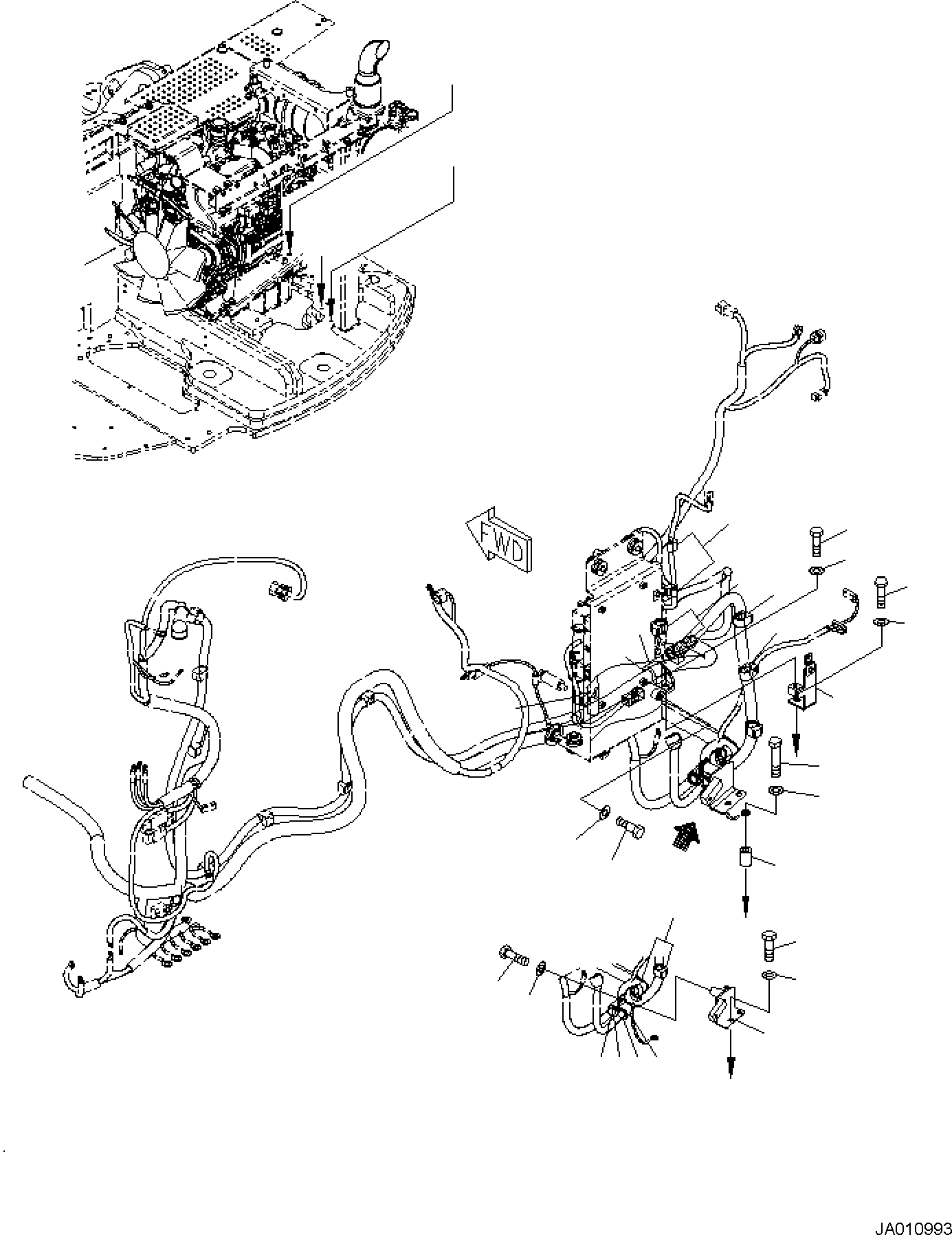 Зажим 08211-11920 KOMATSU