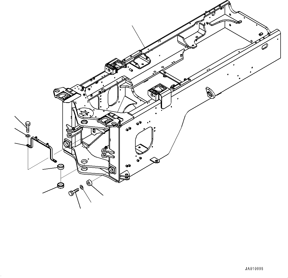 Seat Assembly, Rear Frame 419-46-52104 KOMATSU