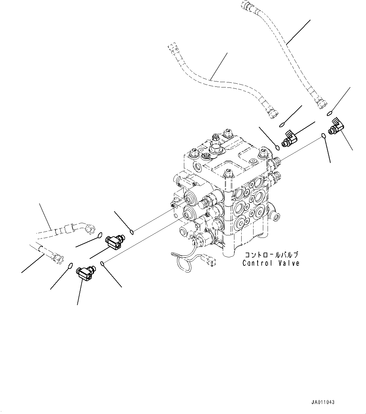 Клапан в сборе 419-850-5520 KOMATSU