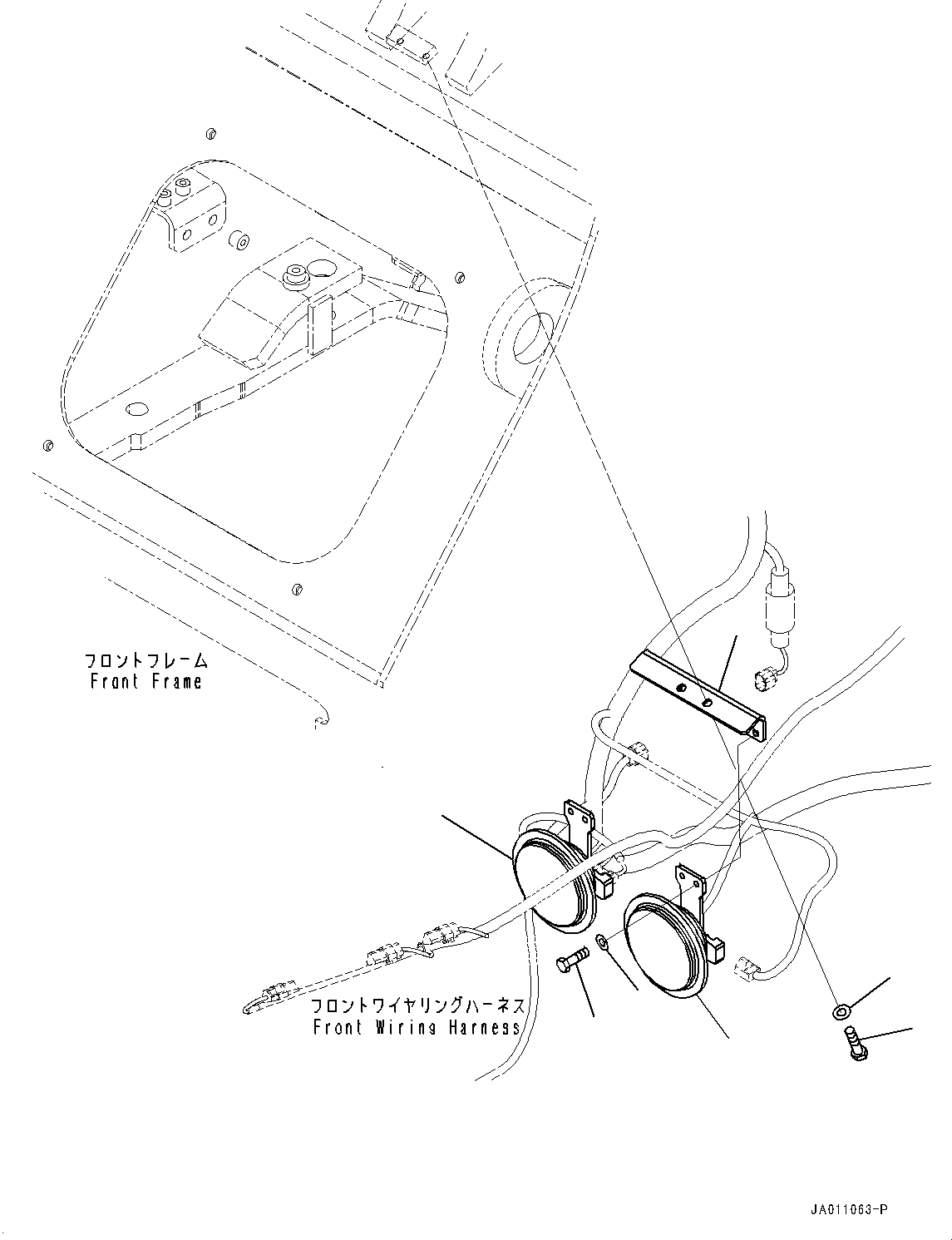 Horn, High 419-06-51350 KOMATSU