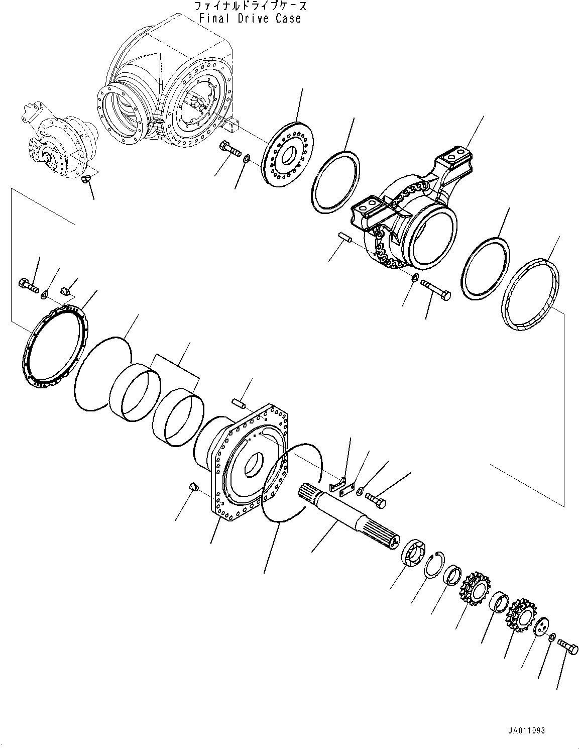 Подшипник 06330-22216 KOMATSU