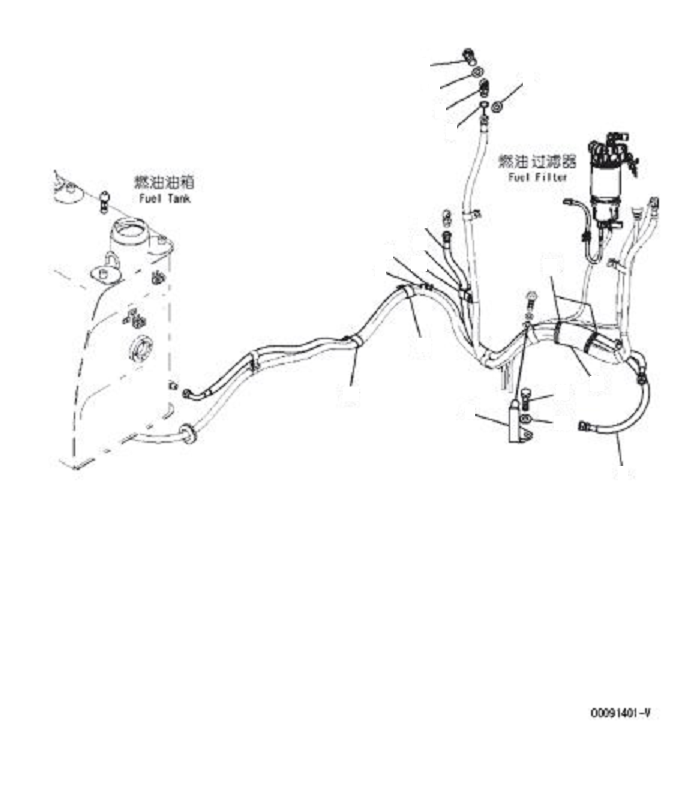 Шланг 201-04-83530 KOMATSU