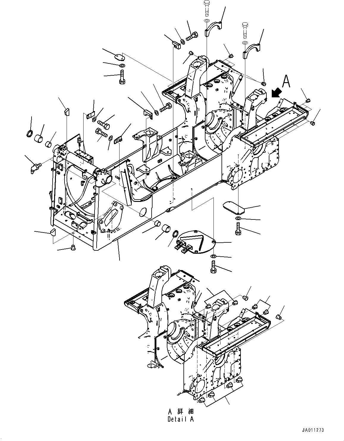 Пластина 14X-21-61510 KOMATSU