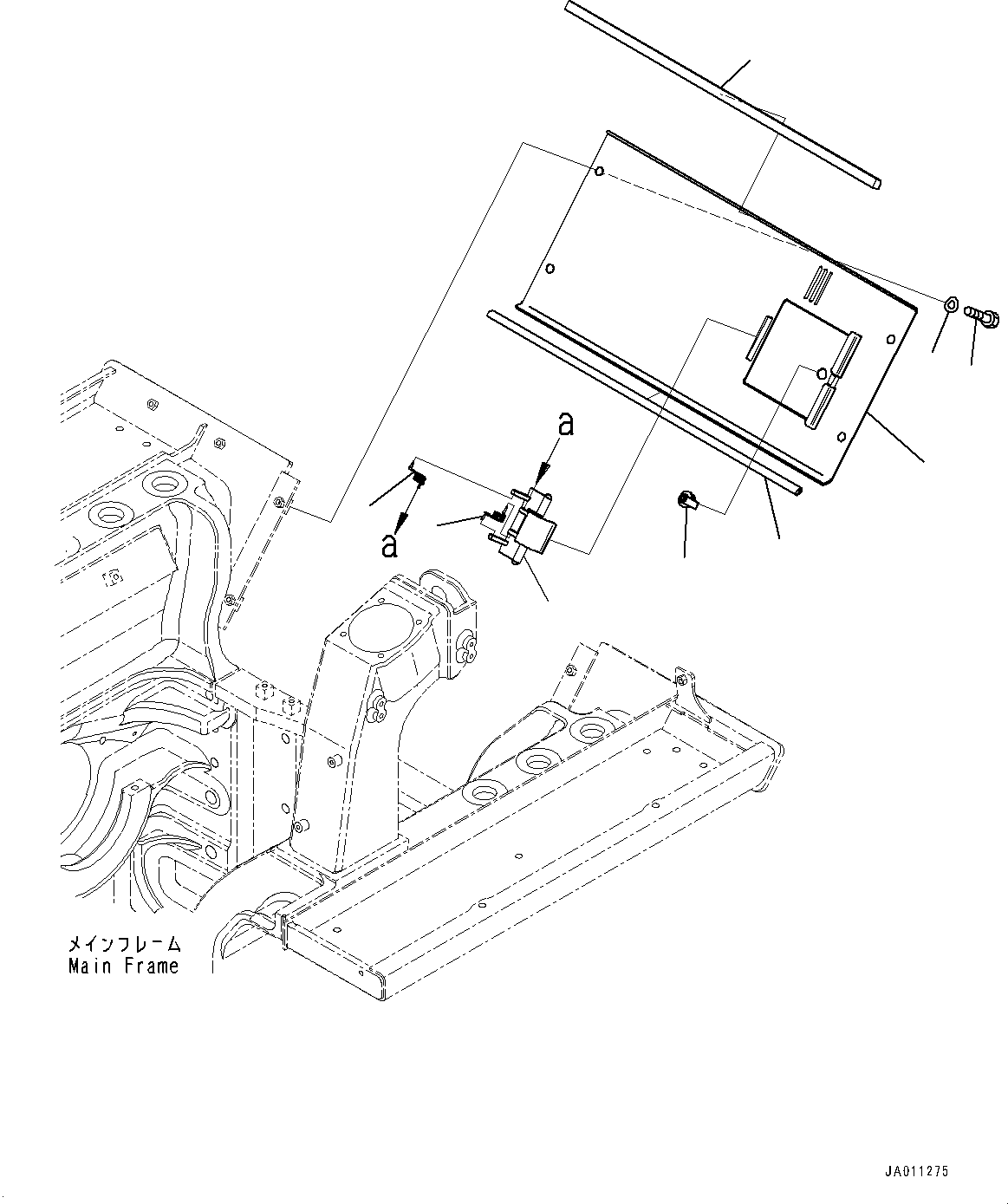 Уплотнение 14X-54-51B40 KOMATSU