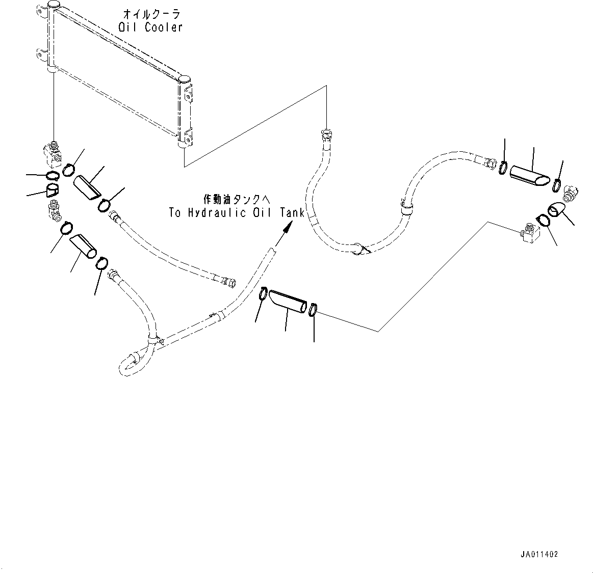 Крышка 14X-62-64210 KOMATSU