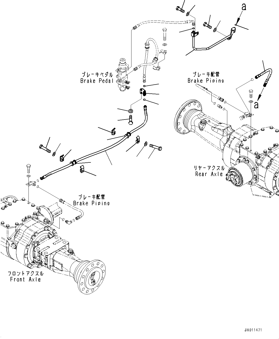 Шланг 418-43-57560 KOMATSU