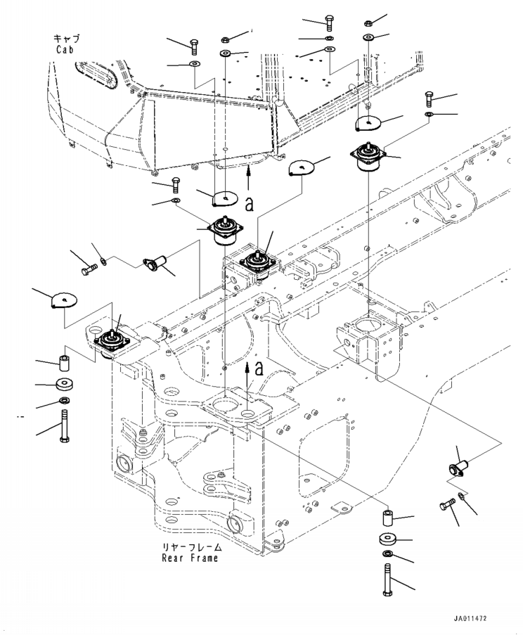 Упорное кольцо 419-926-5872 KOMATSU