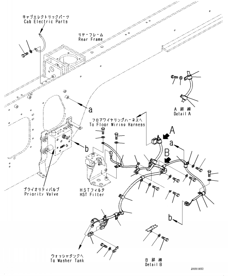 Жгут проводов 418-06-52130 KOMATSU