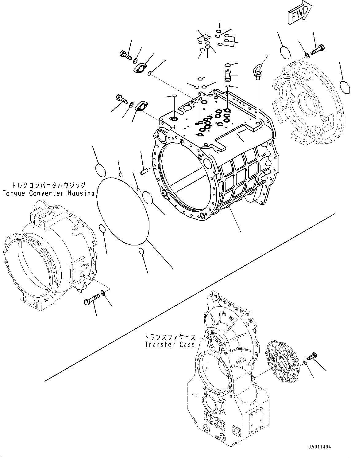 Корпус 42C-15-21112 KOMATSU