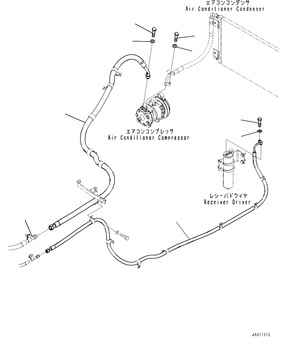 Шланг 418-S62-5160 KOMATSU