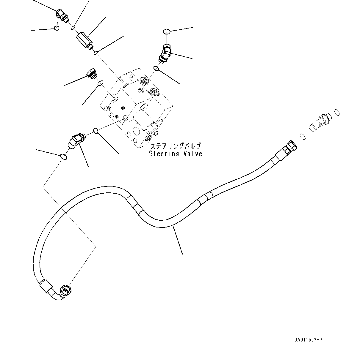 Шланг 418-18-52220 KOMATSU