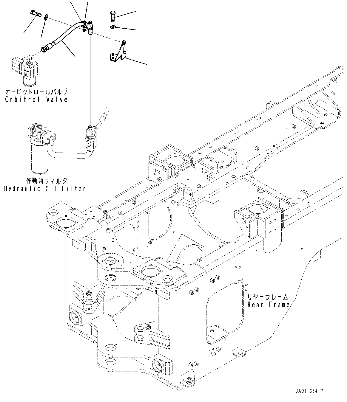 Шланг 418-62-53670 KOMATSU