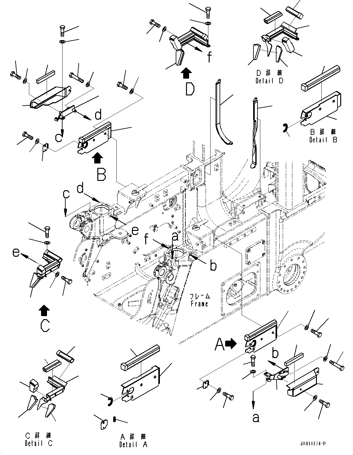 Крышка 13Y-06-15430 KOMATSU