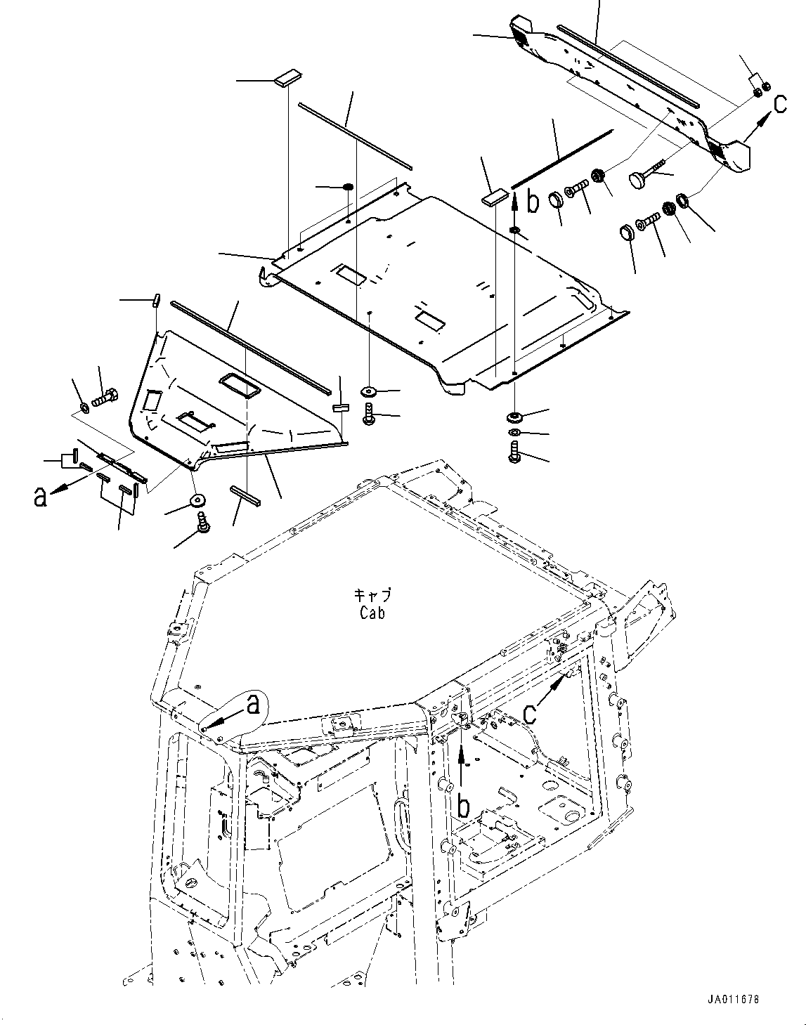 Уплотнение 12Y-54-28790 KOMATSU