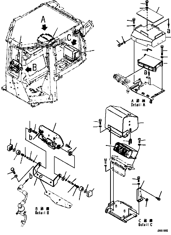 CONTROLLER, ICT SENSOR 7830-25-2001 KOMATSU