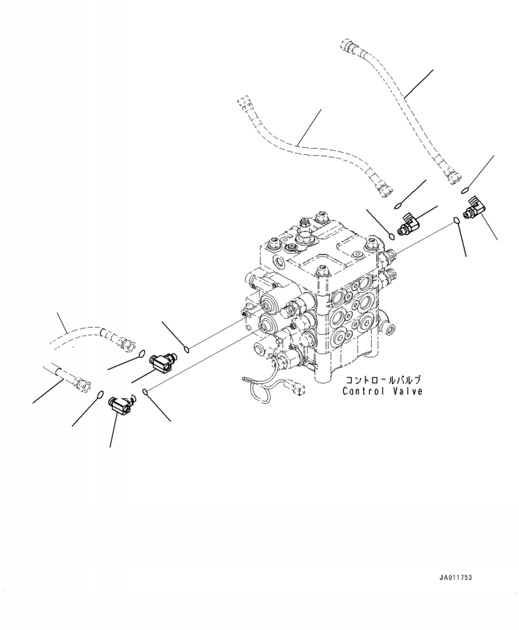 Клапан в сборе 418-62-51311 KOMATSU