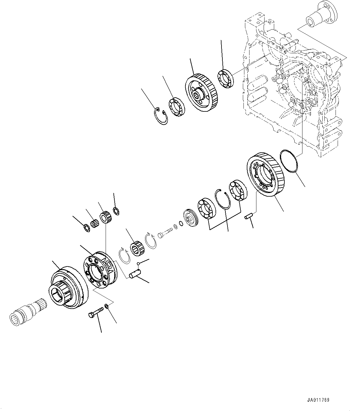 Подшипник 418-17-59320 KOMATSU