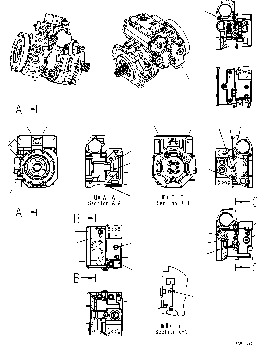 Винт UCR902602292 KOMATSU