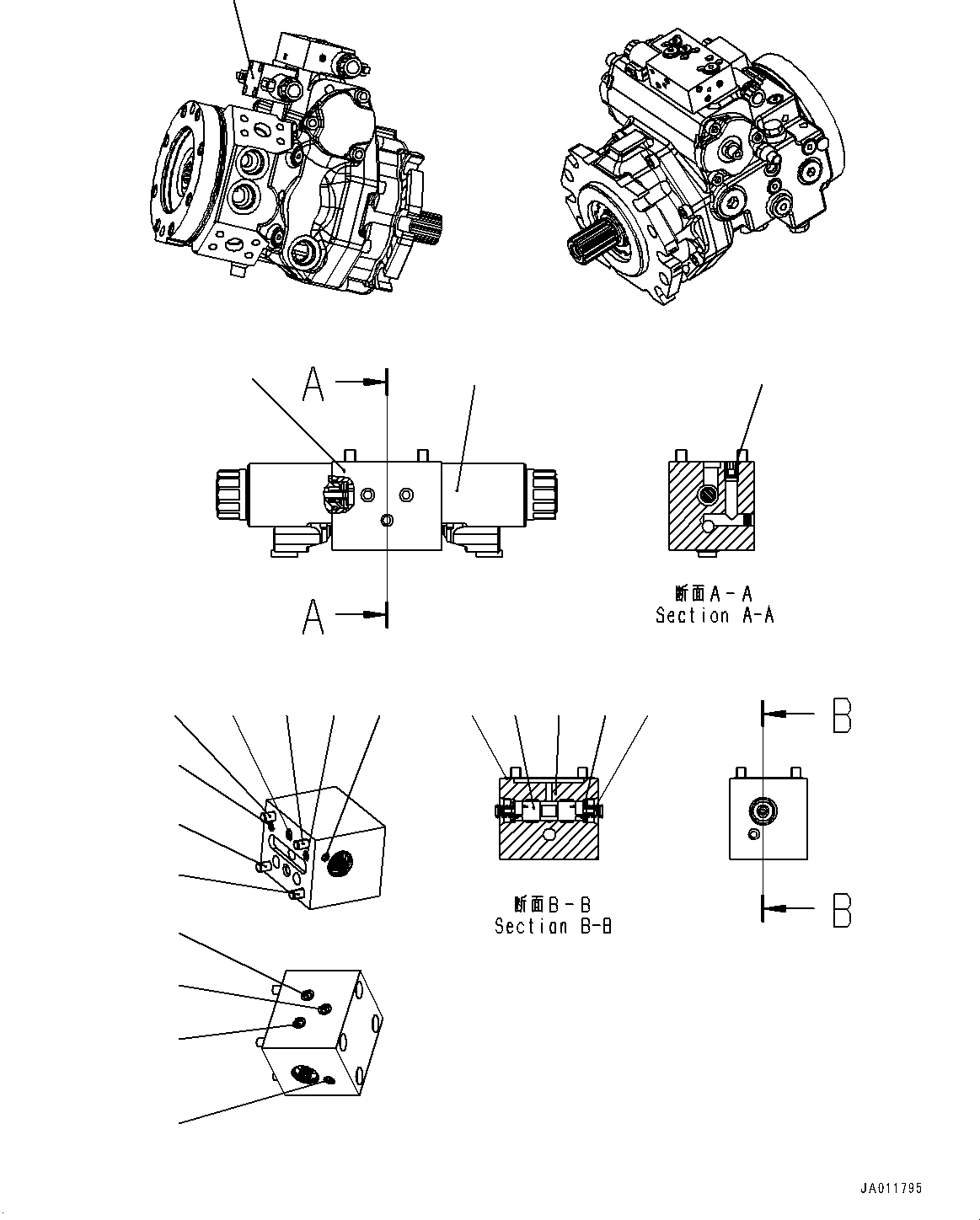 Прокладка UCR902603825 KOMATSU