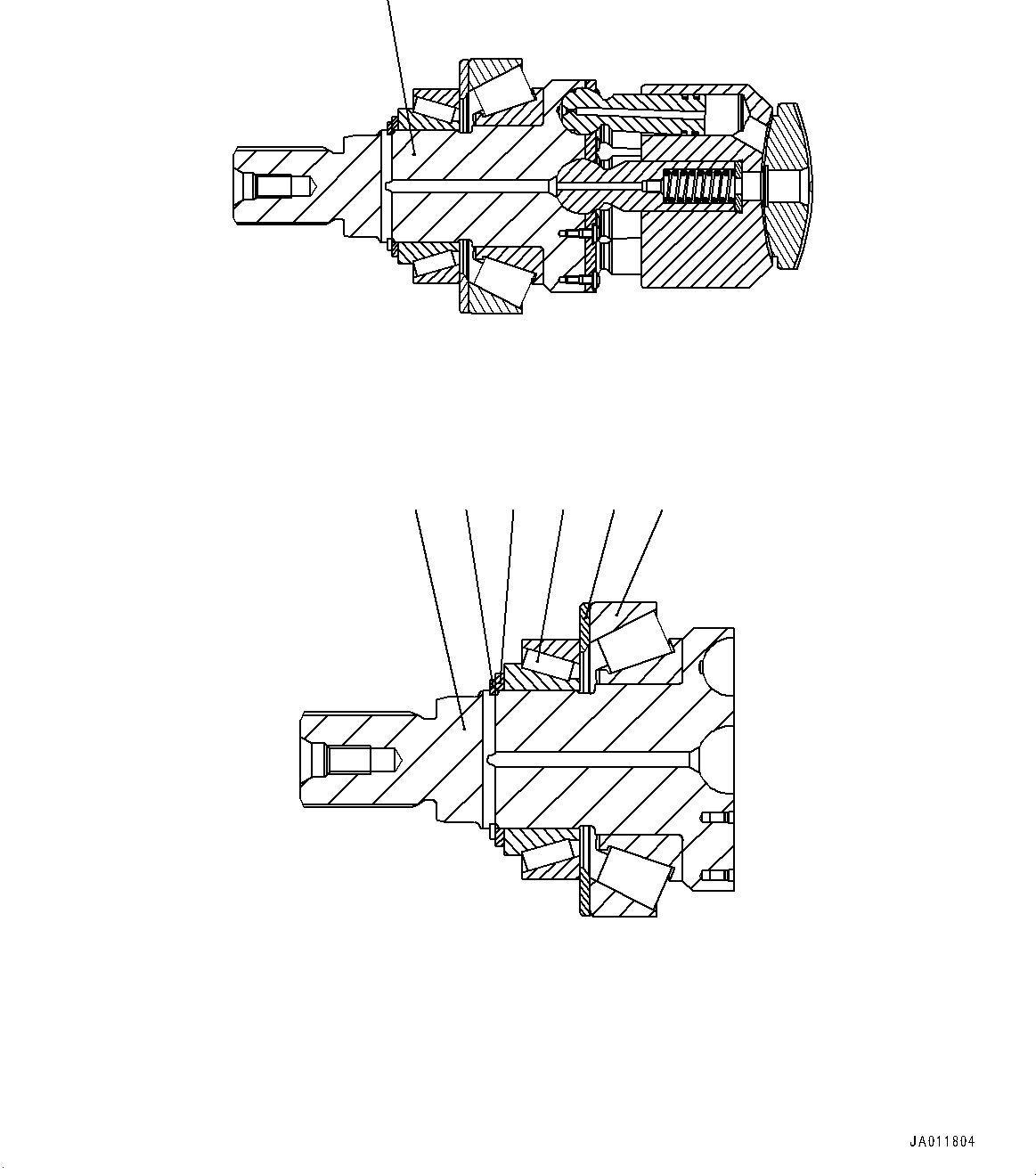Drive Shaft Assembly UCR902132372 KOMATSU