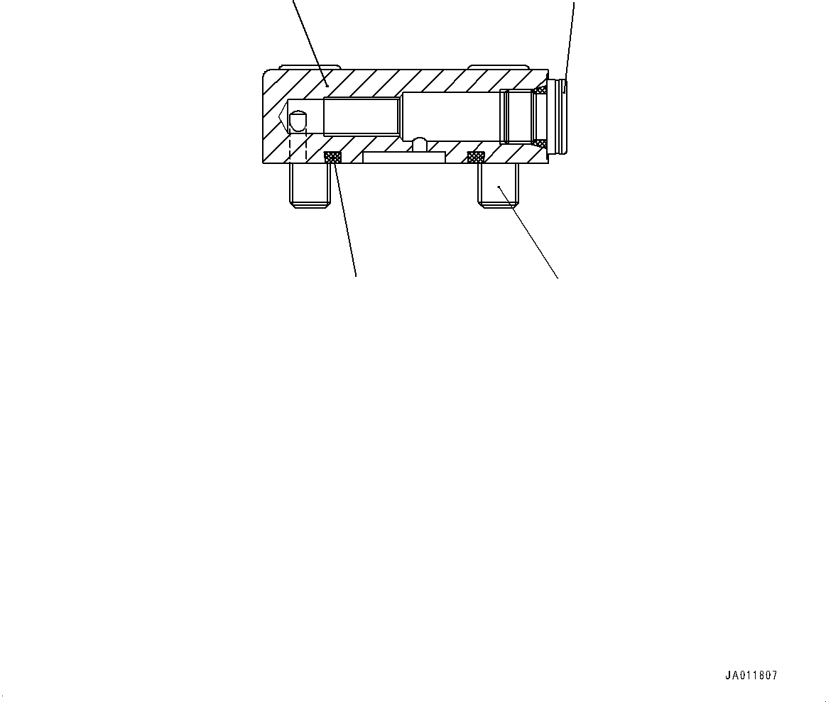 Крышка UCR902163840 KOMATSU